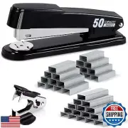 Deli Stapler Heavy Duty, Full Strip Staplers for Desk with 2000 Staples and S