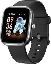 [ZONEY] Kids Smart Watch for Boys Girls, IP68 Waterproof Kids Fitness Activity Tracker Watch,Heart Rate Sleep Monitor,8 Sport Modes,Pedometers,Calories Counter,Alarm Clock,Kids Gifts (Black)