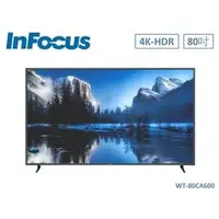 在飛比找PChome商店街優惠-InFocus 富可視 WT-80CA600 80 吋4K 