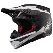 Supertech S-M10 Ampress Helmet Ece 22.06 Black White Matt