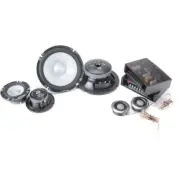 Alpine R2-S653 6.5" R-Series PRO 3-Way Component Speakers, 200W RMS