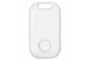 2PCS 210mAh Wireless bluetooth 4.0 Smart Tracker Anti-lost Alarm Tracker Multifunctional Child Bag Key Pet Wallet Finder GPS Locator Release Button Controller WHITE COLOR