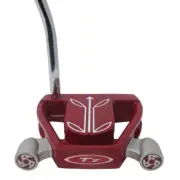 Mens T7 Twin Engine Red Mallet 34" Putter Super Stroke FATSO 5 Yellow White Grip