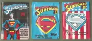 TOTAL OF THREE (3) SUPERMAN -CHRISTOPHER REEVES-ONE,II, AND III SEALED PACKS