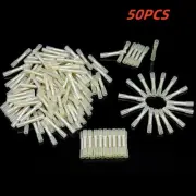 50PCS Heat Shrink Butt Wire Splice Seal Connectors Crimp Terminals 26-24 Gauge