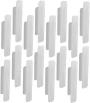 Barn Door Handles Adhesive by 8 Pairs White Sliding Door Handle Set for Easy Use
