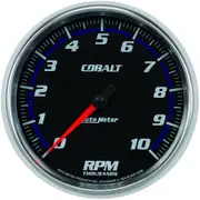 Auto Meter Gauge Cobalt Tachometer 5 in. 0-10K RPM In-Dash Each AMT-6298