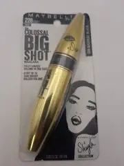 Maybelline The Colossal Big Shot Mascara Shayla 228 BADDEST BLACK, New, Carded