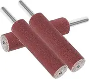 3pcs Iron Sandpaper Grinding Heads for Cylinder Head Porting Kit 240 Grit Sanding Drum Mandrels for Diy Work