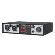 2X(External USB Audio Interface Sound Card 2 in 2 Out USB Computer Driver-2755