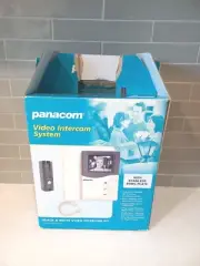 Vintage Panacom Video Intercom System Black & White Retro Doorphone Security New