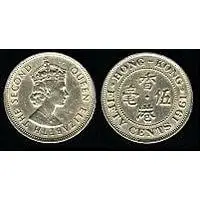 在飛比找蝦皮購物優惠-【全球郵幣】香港 1973年50C錢幣 伍毫 HONG KO