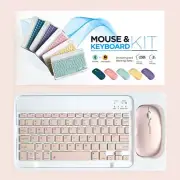 7 Colors Wireless Keyboard & Mouse Combo Bluetooth Slim Keyboard for PC/Laptop