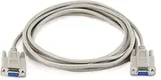 Monoprice 100478 10-Feet Null Modem DB9 F/F Molded Cable (100478)