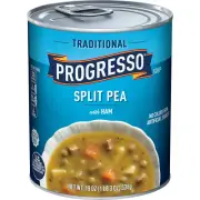 Split Pea with Ham Soup, Traditional Canned Soup, Gluten Free, 19 Oz