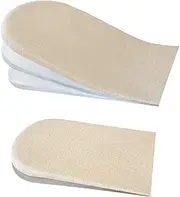 Comfort 3-Layer Heel Lift Inserts (Light Grey - Small)