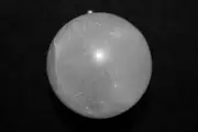 Natural Clear Quartz Crystal Reiki Healing Sphere 54mm (2.11") 208.29g (7.347oz)