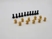 1/87 Scale Fire Hydrant diorama accessory *10 Pack* in Yellow