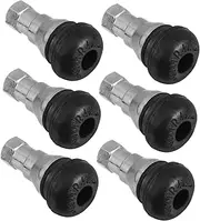 Cabilock High Durability Valve Stems 6 Pack Metal Core for Car Tires Easy Installation Tubeless Valve Stem Kit