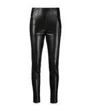 Ermanno Scervino High-Waist Skinny-Cut Leggings IT42 Black