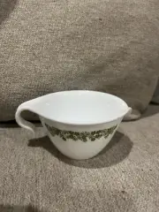 Corelle Green Spring Blossom Crazy Daisy Hook Creamer
