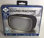 WHITE NOISE SEALY NIGHT LIGHT SOUND MACHINE WHITE NOISE 8 SOUNDS FACTORY SEALED