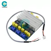 2 x 50W TDA7492 D Class High-Power Digital Amplifier Board AMP Board+ Radiator S