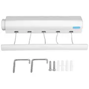 Telescopic Retractable Clothesline Clothes Drying Rope Hanger for Indoor Outdoor SuppliesFive Ropes