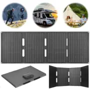 60W Folding Solar Panel with Type-C/Usb/Dc Ports Foldable Solar Charger IP65 Wat