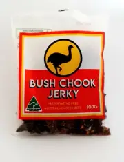 Australian Bullbar Bush Chook Beef Jerky 5x 100g! Healthy Handcrafted Protein