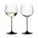 Riedel 紅色杯梗 Sommeliers Black Series系列 Montrachet 蒙特哈榭 白酒杯 手工水晶杯 500ml 單入