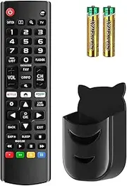 Universal Remote for LG TV Remote Control (All Models) Compatible with All LG Smart TV LCD LED 3D AKB75375604 AKB75095307 AKB75675304 AKB74915305, Remote Control for LG TV Remote Wr Holder & Battery