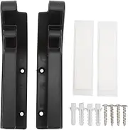 Battery Holder Storage Organizer, Efficient Wall Mounted Battery Holder - Plastic AA and AAA Battery Storage dispensers for Home, Office, and Workshop Use (Black)