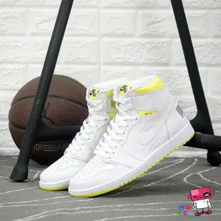 NIKE AIR JORDAN 1 FIRST CLASS FLIGHT 條碼 黃白 555088-170