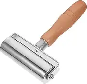 UTHCLO Leather Roller Tool with Solid Handle Glue Laminating Roller for Leather Crafting Edge Creaser Smoother User Friendly Beginner Friendly Versatile for DIY Projects