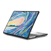 MacBook Pro 14-inch (M1 - M4) Impact Case Koru Macbook Case By Ann Upton