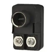 300 Ohm to 75 Ohm UHF VHF FM Matching Transformer Adapter with F male Connector
