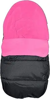 Car Seat Footmuff/Cosy Toes Compatible with ABC Design Hazel - Pink Rose