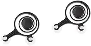 ibasenice X S Hesdphone 2pcs Black Handles Mobile Joystick Mini Mobile Joystick Controller Mobile Joystick Touch Screen Pearlescent Cell Phone Tmoblie
