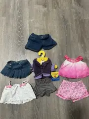 Build A Bear Workshop New & Used Clothes Bundle