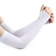 Ice Silk Sleeve Sunscreen Cuff Arm Sleeves Long Gloves Sun UV Protection Hand Pr