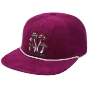 Dakine Tour Unstructured Cap Adjustable Strap Back Flat Brim Hat Viva Magenta