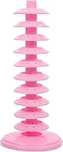 Sosoport Tiered Lollipop Stand Adjustable Multi Layer Candy Display Base for Parties Reusable Decorative Holder Pink Layers for Weddings Birthdays