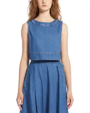 Weekend Max Mara Signature Magia Denim Top