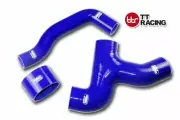 For Subaru WRX GDB Top Mount Intercooler Silicone Y-pipe Hose Kit Blue