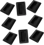 Totority Sturdy Speaker Handle Replacement 8pcs Plastic Handles for Subwoofer Barn Door