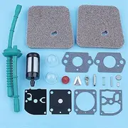 WQWQW Fuel Line Grommet Carb Primer Bulb Repair Rebuild Kit for Stihl FS38 FS45 FS46 FS46C FS55 FS55R FS55RC KM55R Trimmer 41403587702