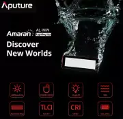 Aputure Amaran AL-MW 10W Waterproof Photography Mini LED Light IP68 5500K CRI 95