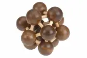 Brain Teasers Wooden Atomic Puzzle