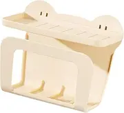 Generic Wet Wipes Holder Tissue Box Bracket Wet Wipes Dispenser Wet Wipes Dispenser Wall Mount for Studio Bathroom Kitchen Restroom